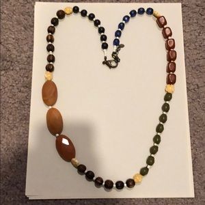 Fossil Beaded Necklace